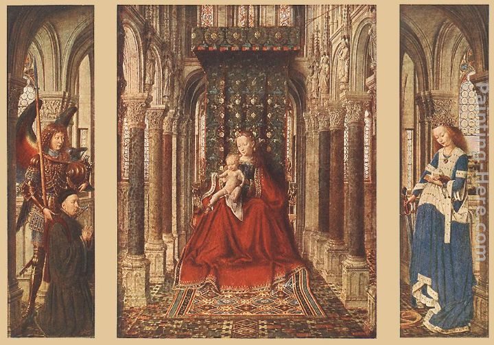 Jan van Eyck Small Triptych